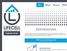 Tablet Screenshot of lifecellproject.org